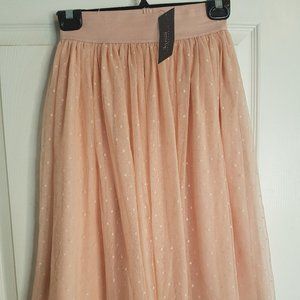 Blush Pink Tulle Skirt NWT